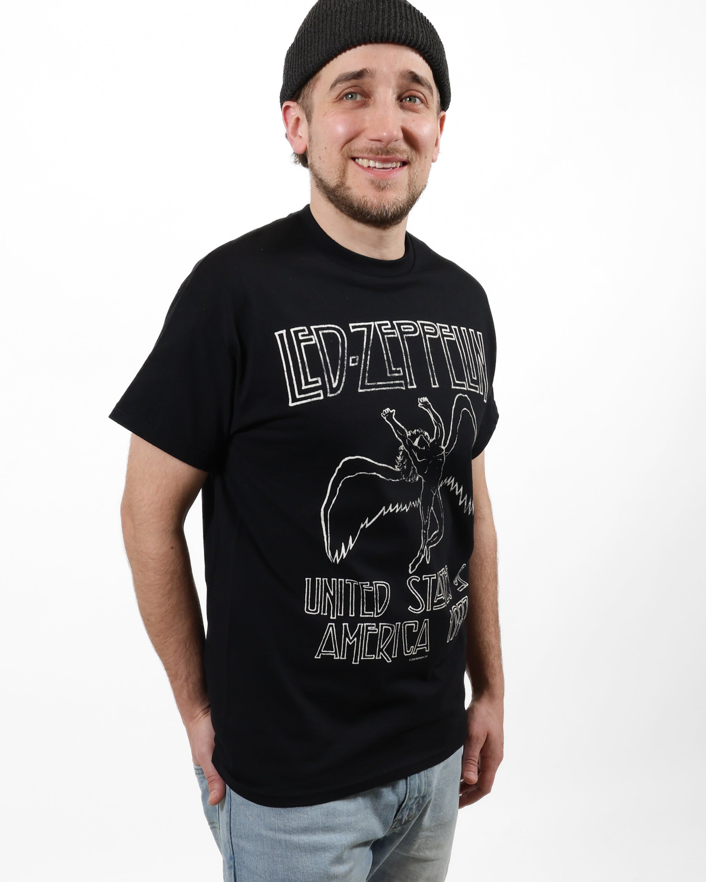 LED ZEPPELIN - USA '77 T-SHIRT – Rock & Roll Hall of Fame Museum Store