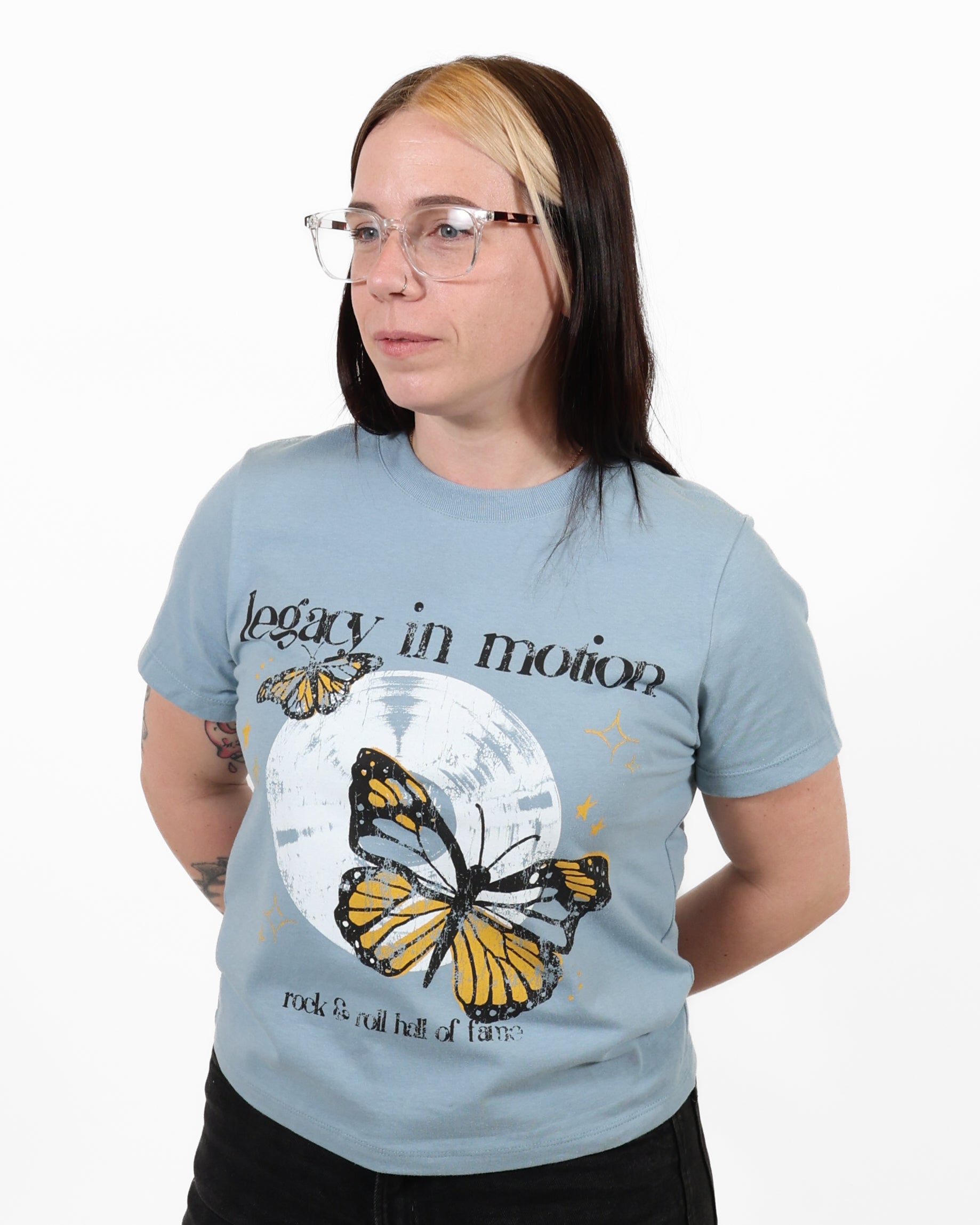 ROCK HALL LEGACY IN MOTION FITTED T-SHIRT