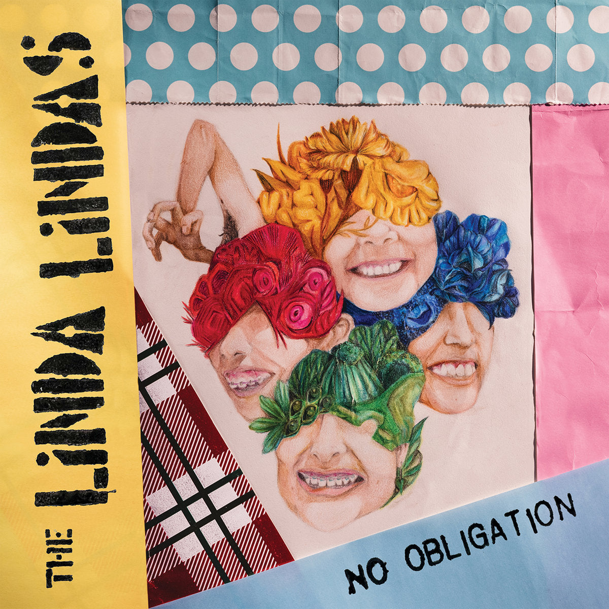 THE LINDA LINDAS - NO OBLIGATION - VINYL LP