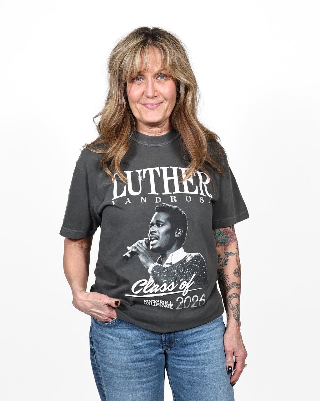 ROCK HALL 2026 x LUTHER VANDROSS - INDUCTION T-SHIRT