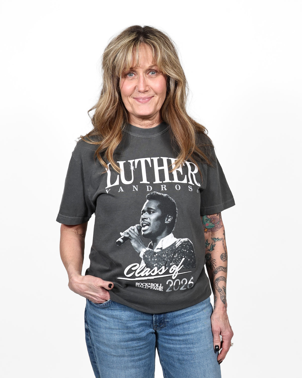 ROCK HALL 2026 x LUTHER VANDROSS - INDUCTION T-SHIRT