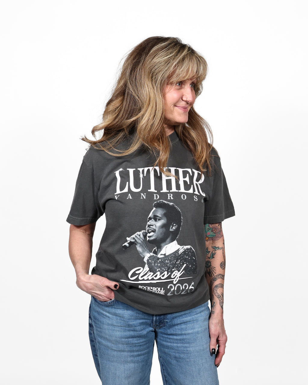ROCK HALL 2026 x LUTHER VANDROSS - INDUCTION T-SHIRT