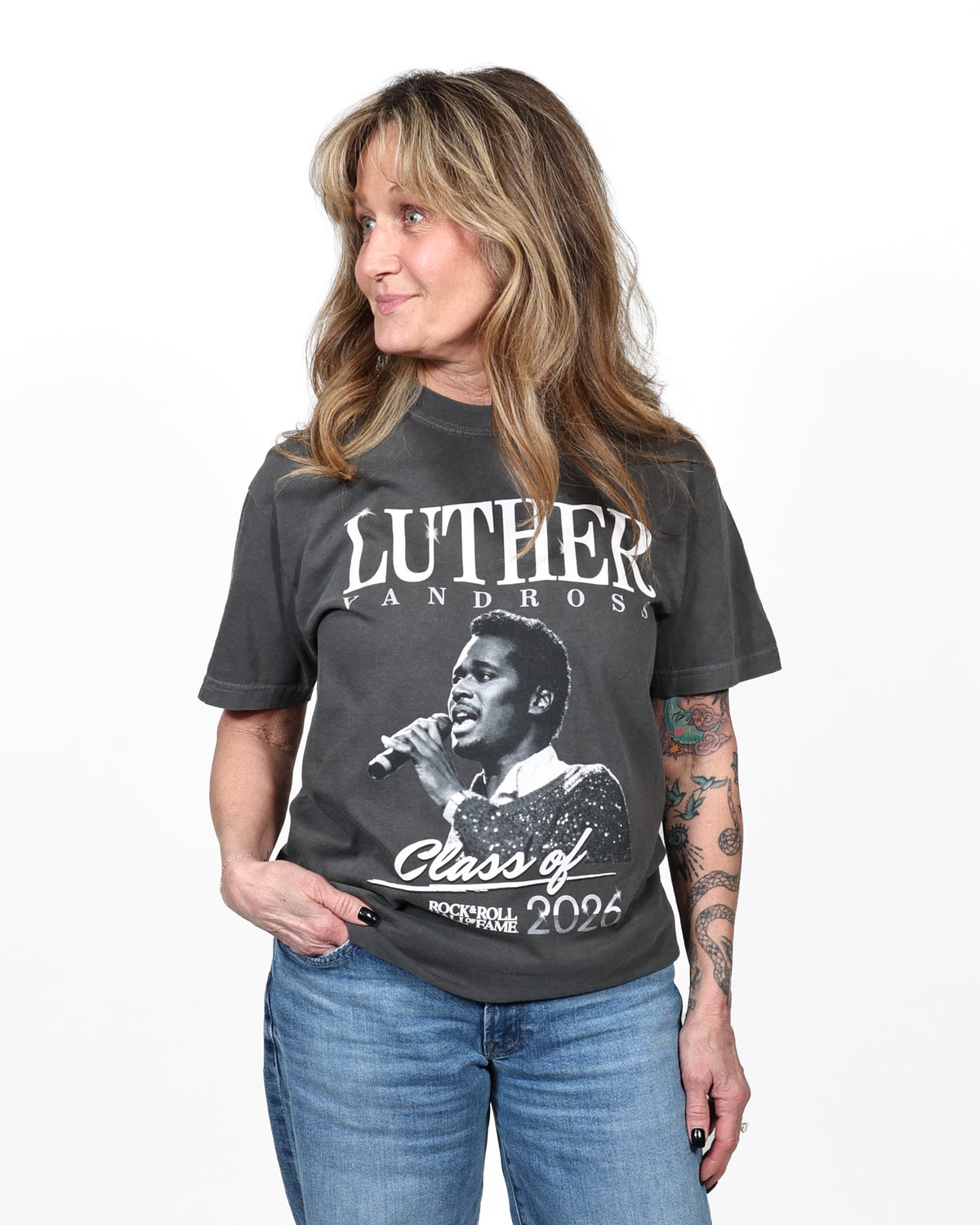 ROCK HALL 2026 x LUTHER VANDROSS - INDUCTION T-SHIRT