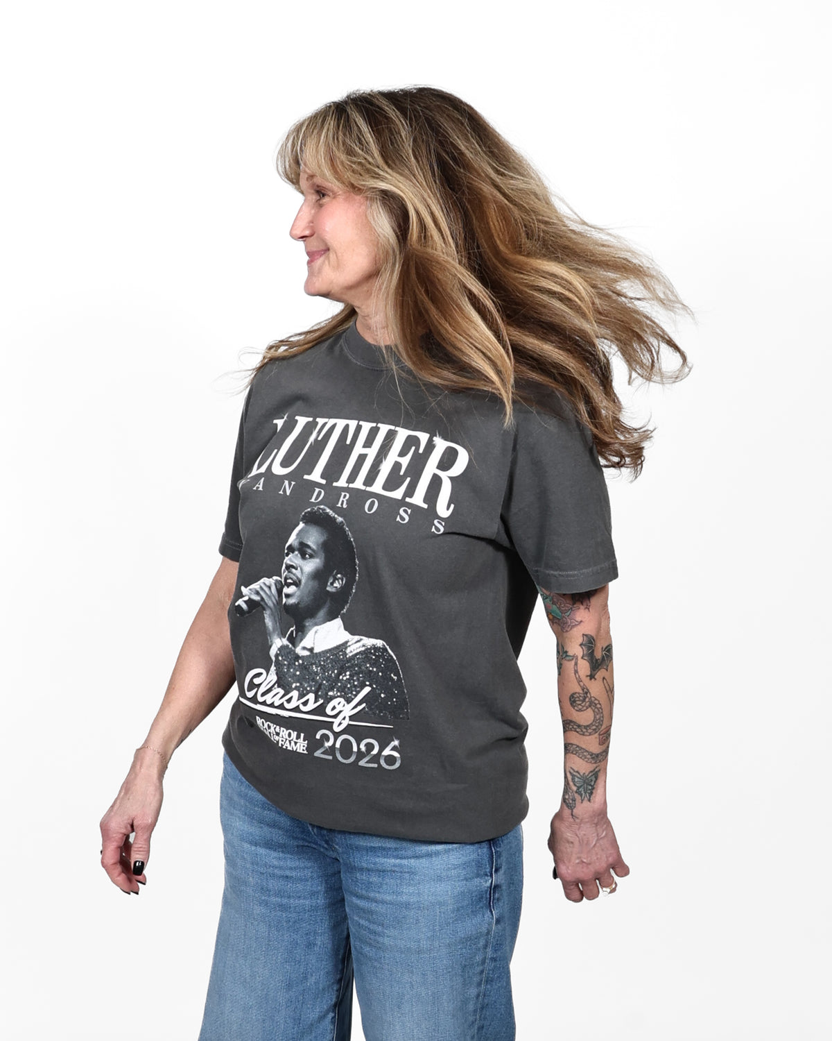 ROCK HALL 2026 x LUTHER VANDROSS - INDUCTION T-SHIRT