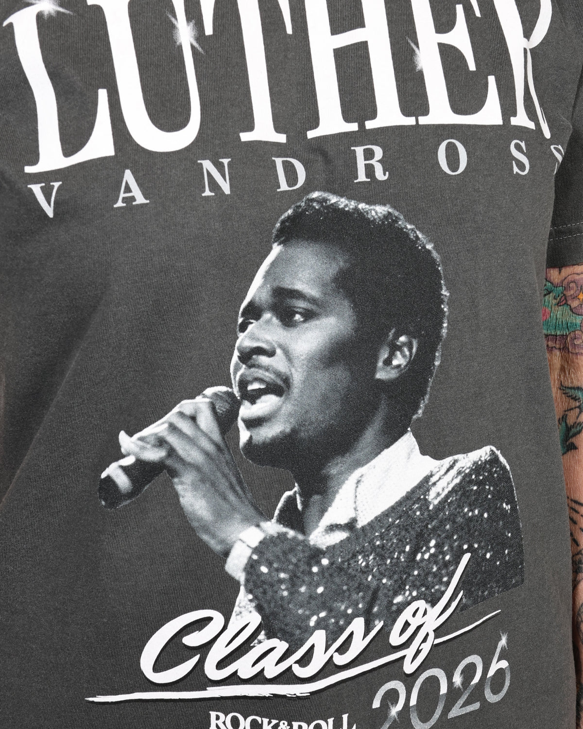 ROCK HALL 2026 x LUTHER VANDROSS - INDUCTION T-SHIRT