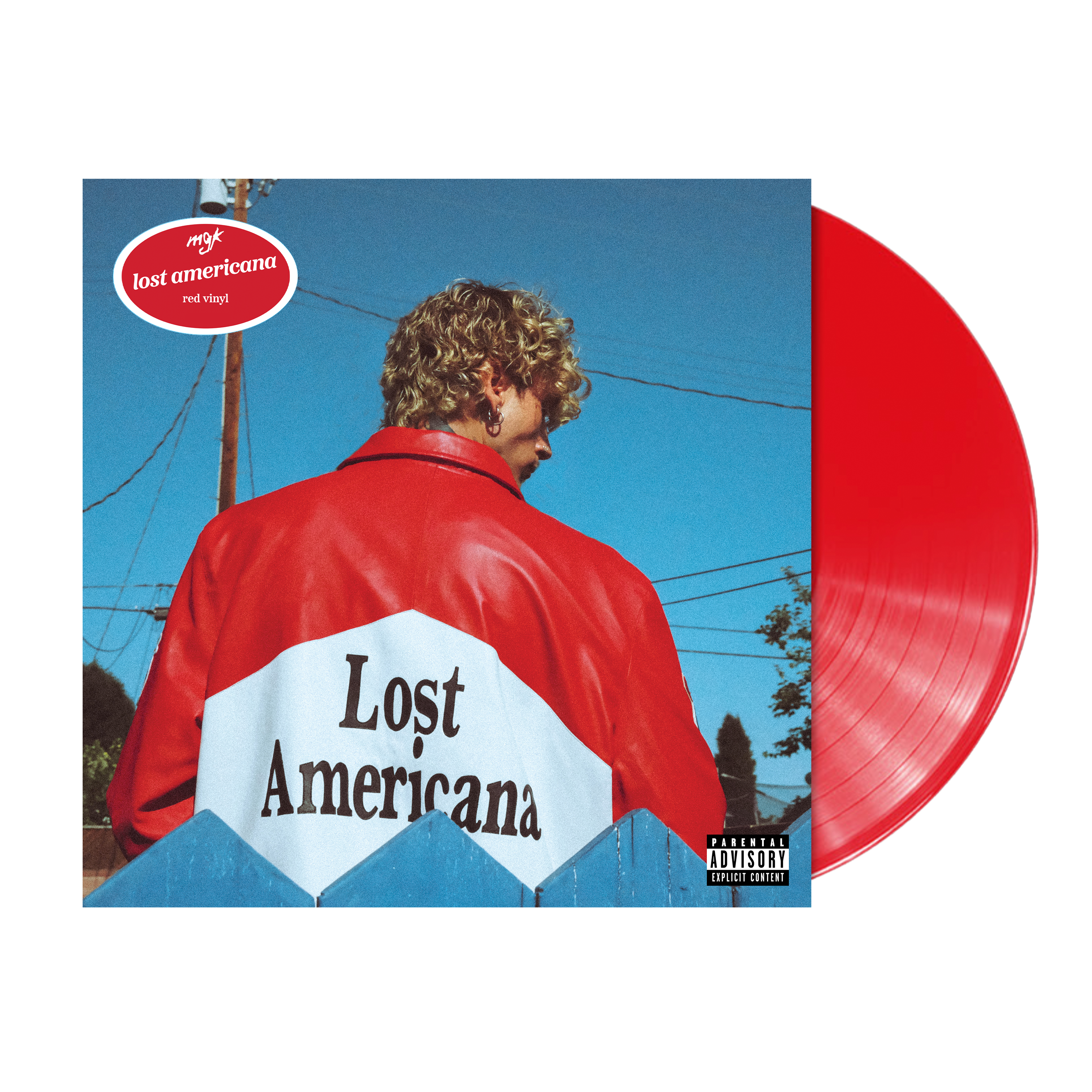 MGK - LOST AMERICANA - BRICK RED COLOR - VINYL LP