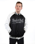 MITCHELL AND NESS X ROCK HALL - SATIN JACKET