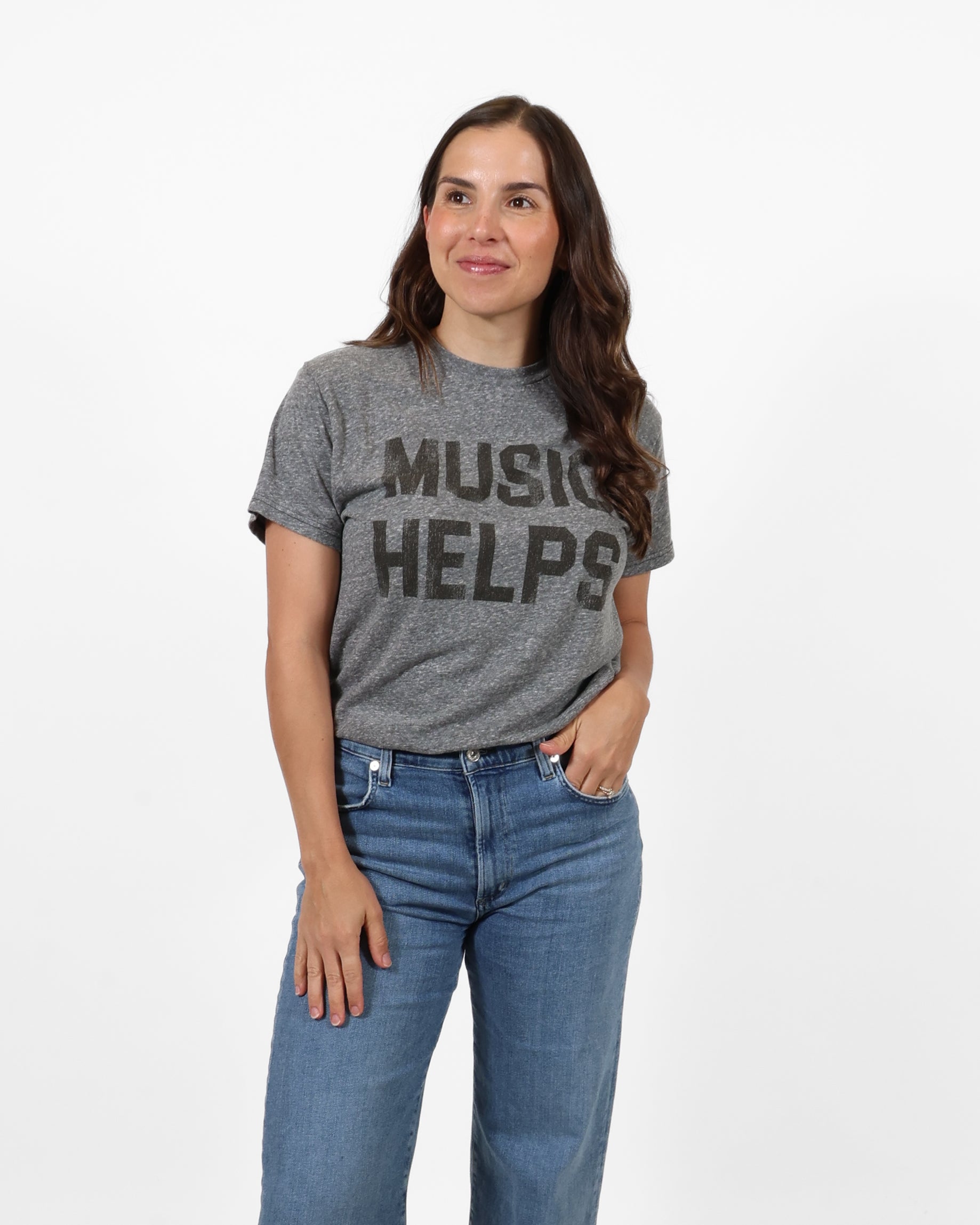 ROCK HALL MUSIC HELPS UNISEX T-SHIRT