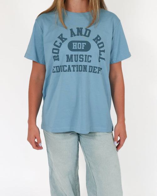 ROCK HALL MUSIC EDUCATION DEPT FITTED T-SHIRT