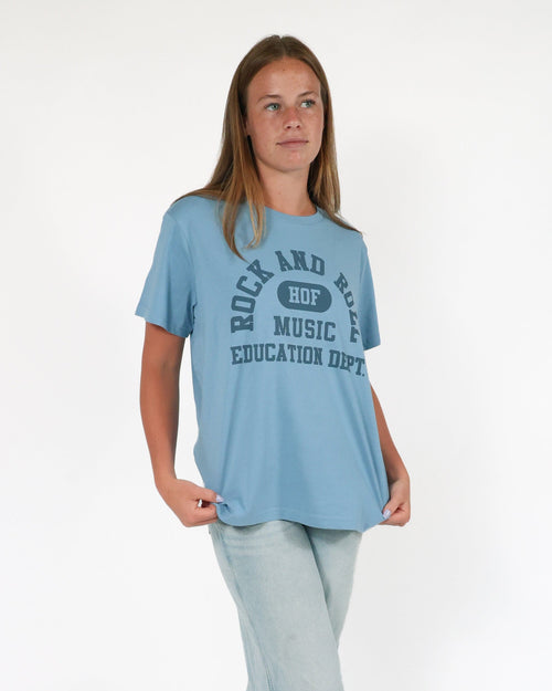 ROCK HALL MUSIC EDUCATION DEPT FITTED T-SHIRT