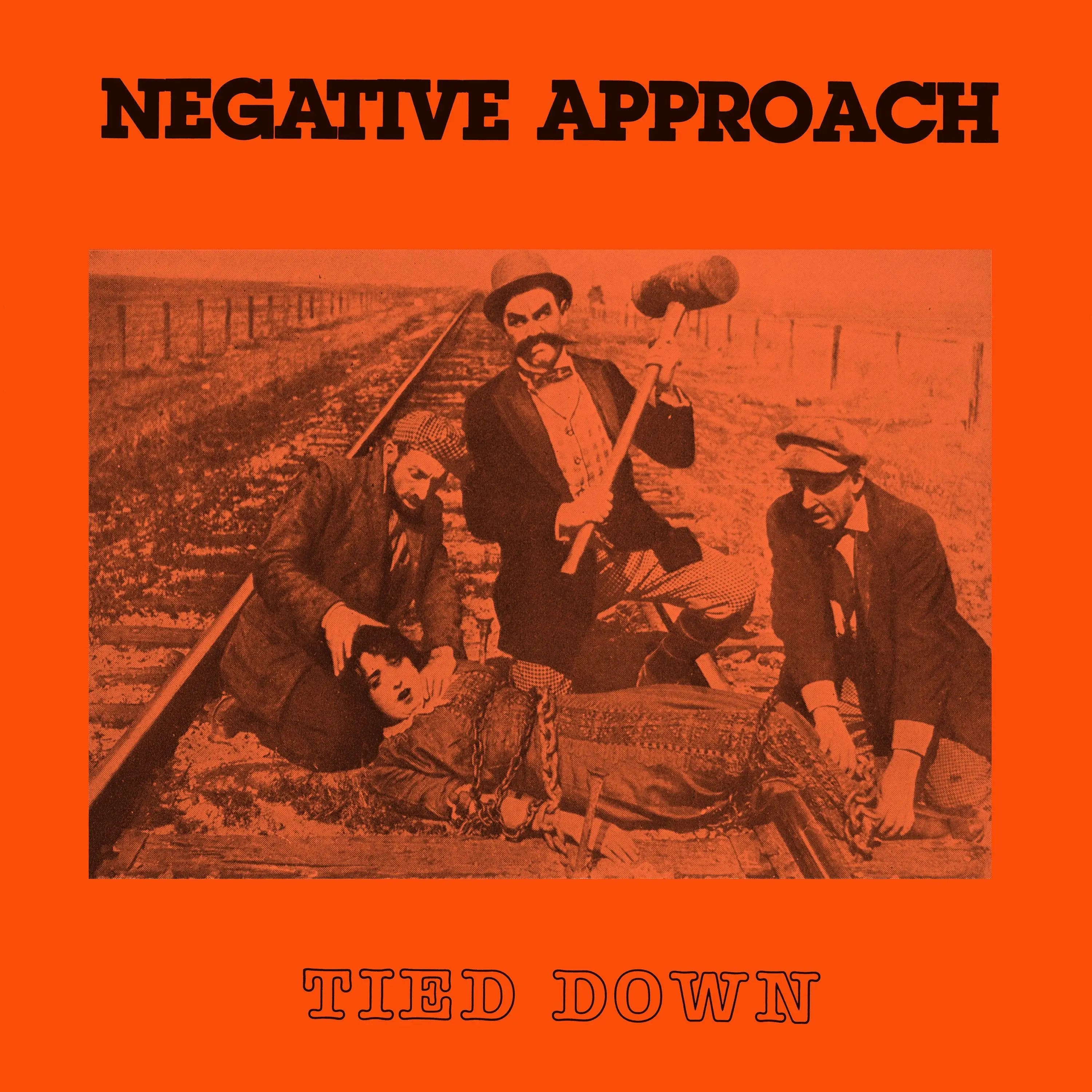 NEGATIVE APPROACH - TIED DOWN - VINYL LP