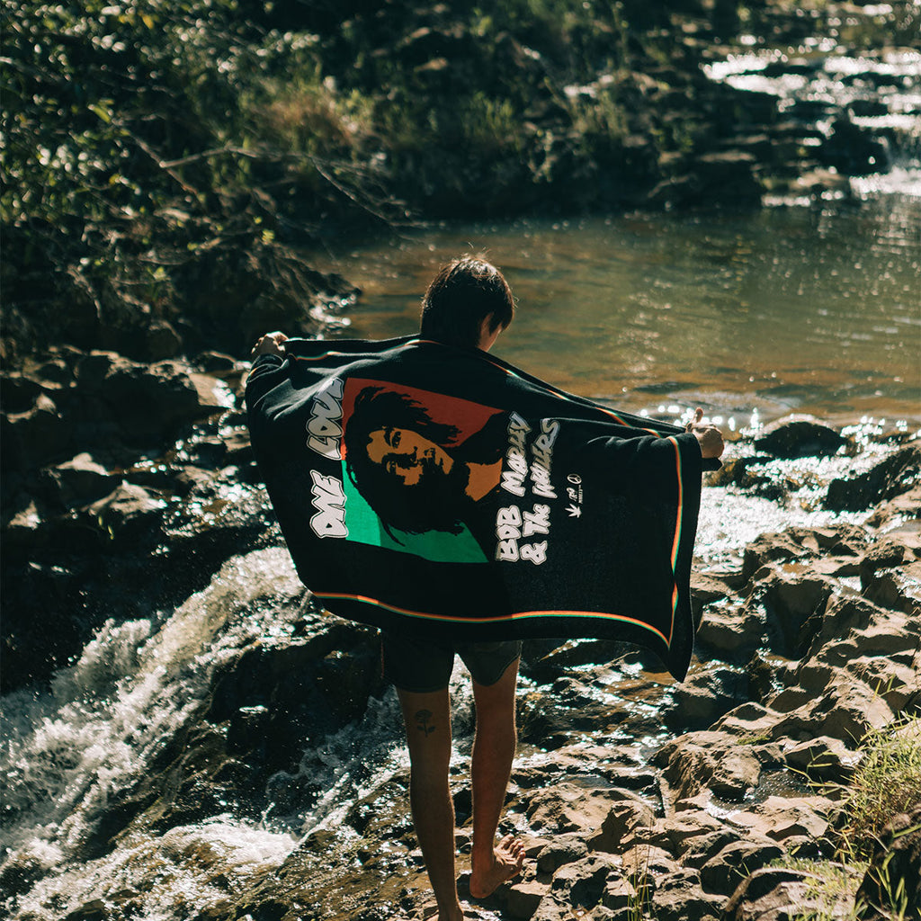 BOB MARLEY x SLOWTIDE - ONE LOVE BEACH TOWEL
