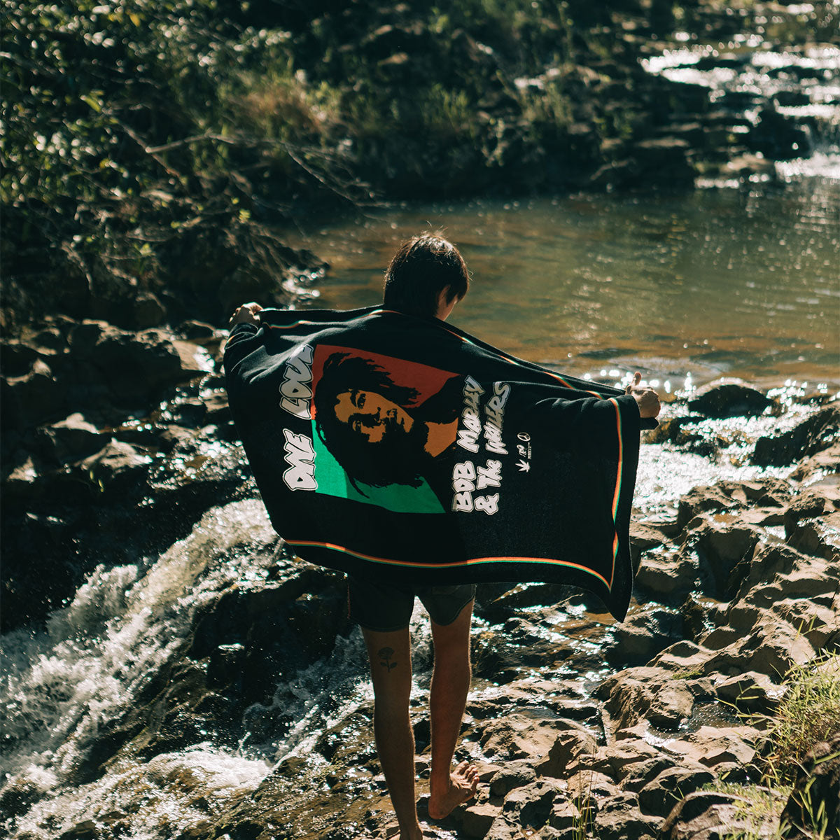 BOB MARLEY x SLOWTIDE - ONE LOVE BEACH TOWEL