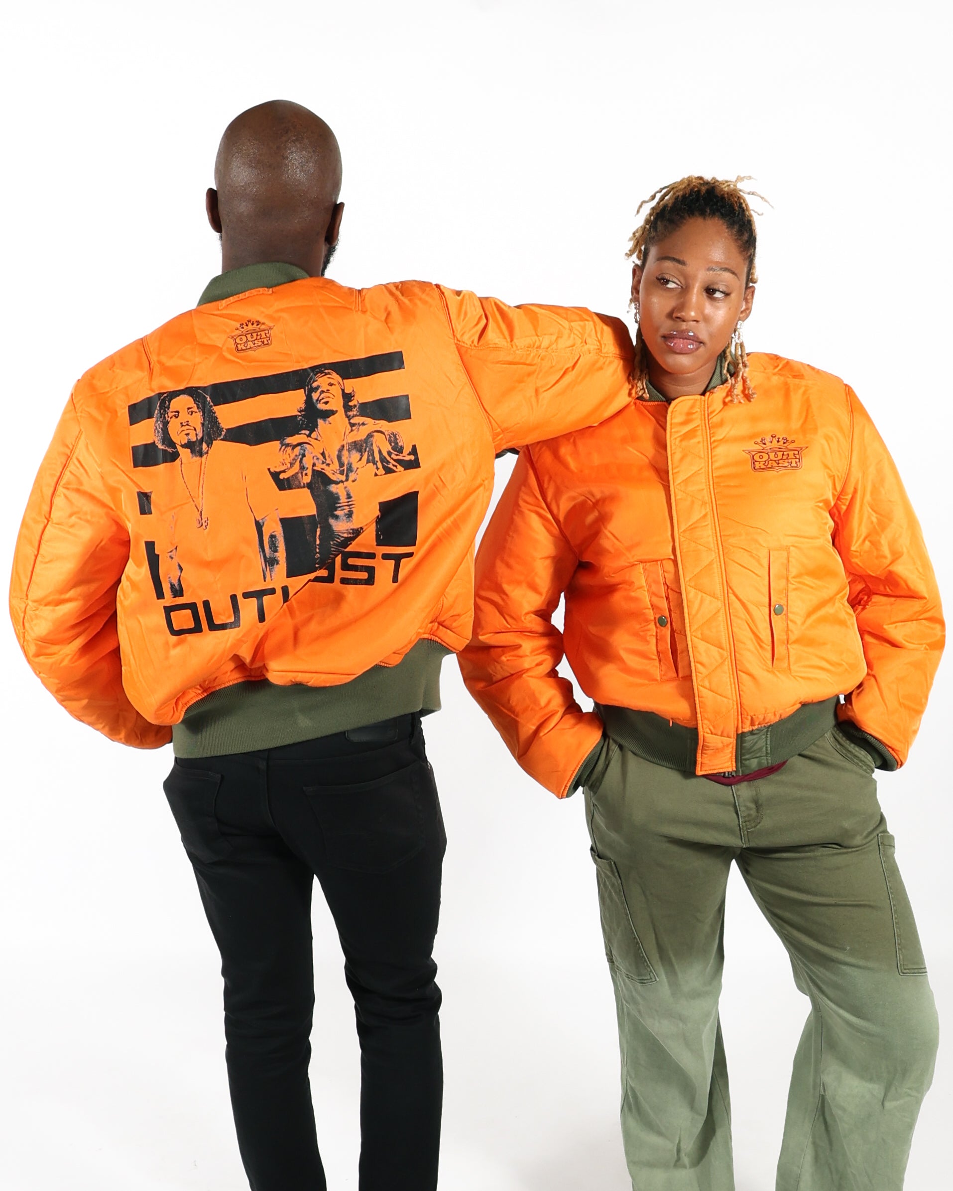 ROCK HALL 2025 x OUTKAST x ALPHA INDUSTRIES - REVERSIBLE BOMBER JACKET