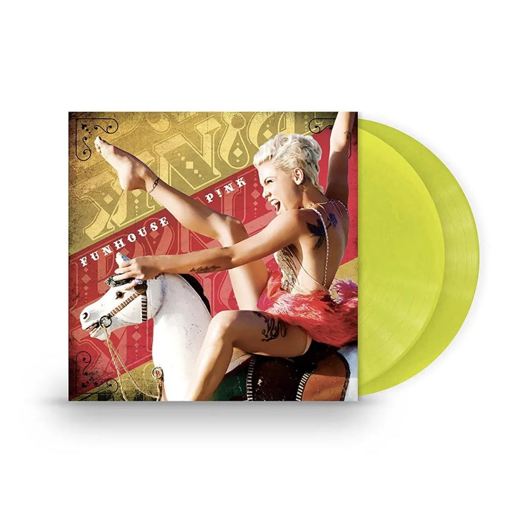 P!NK - FUNHOUSE - YELLOW COLOR - 2-LP - VINYL LP