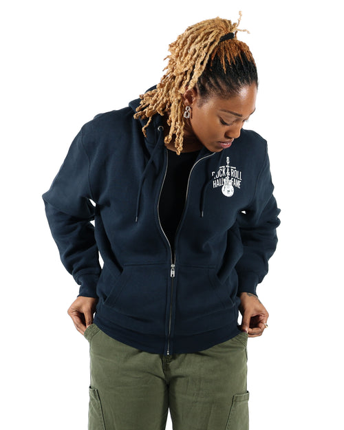 ROCK HALL PREPPY GUITAR ZIP UP HOODIE