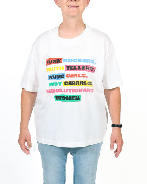 ROCK HALL PUNK GIRL FITTED T-SHIRT