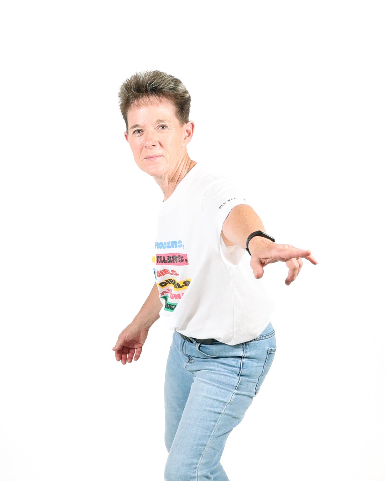 ROCK HALL PUNK GIRL FITTED T-SHIRT