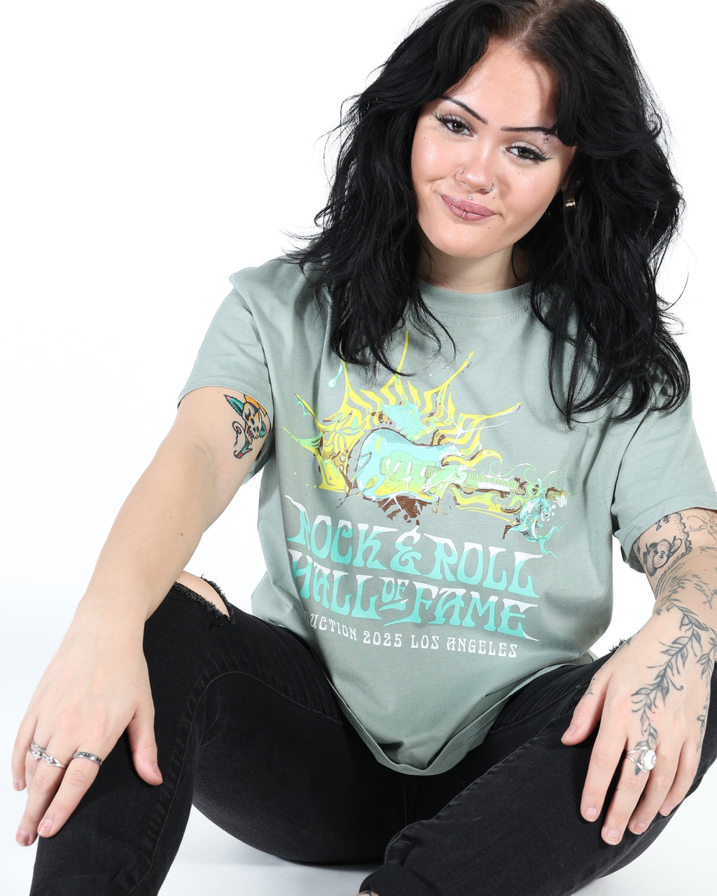 ROCK HALL 2025 - L.A. CLASS BOXY CROPPED T-SHIRT