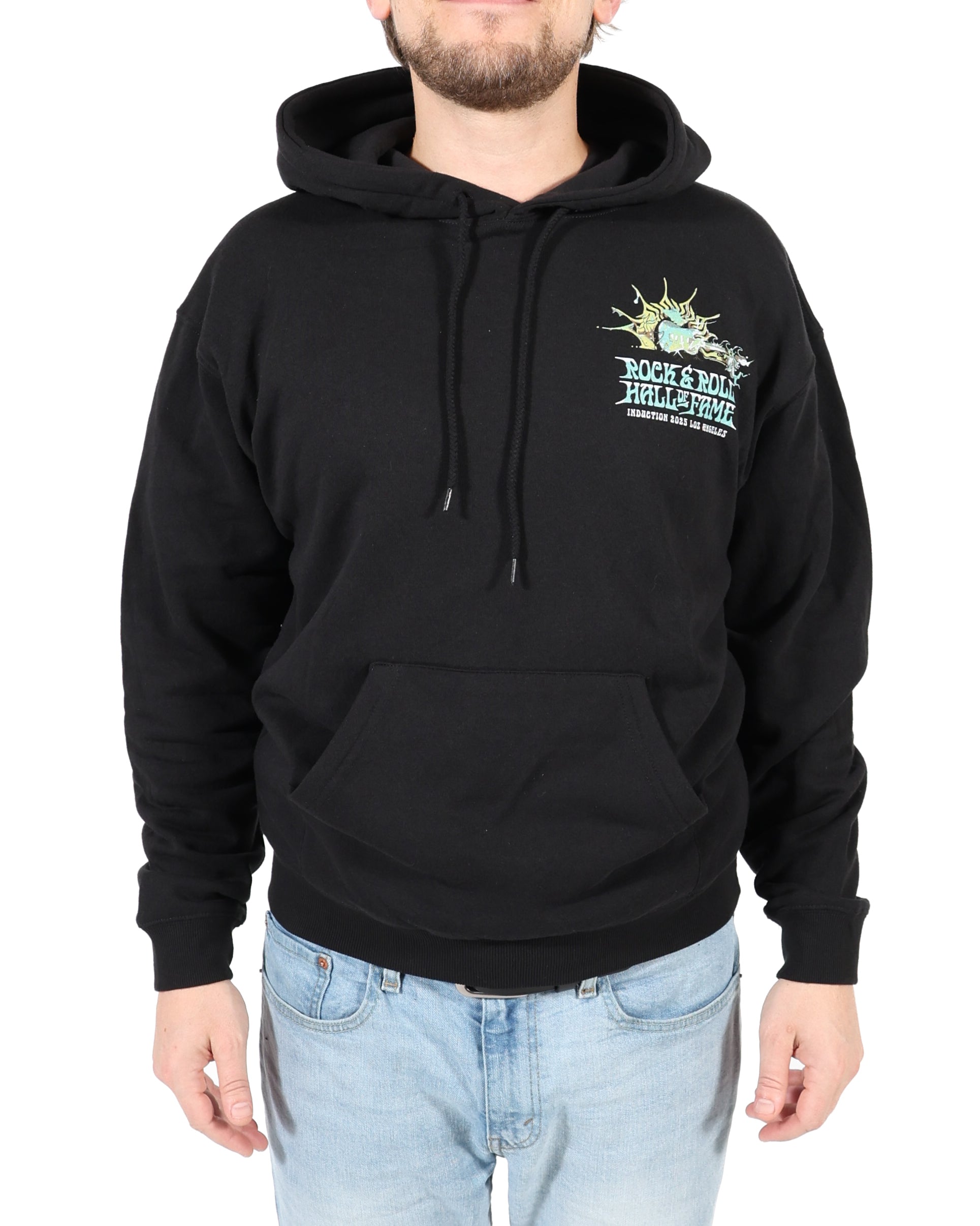 ROCK HALL 2025 - L.A. ENCYCLOPEDIA POSTER HOODIE – Rock & Roll