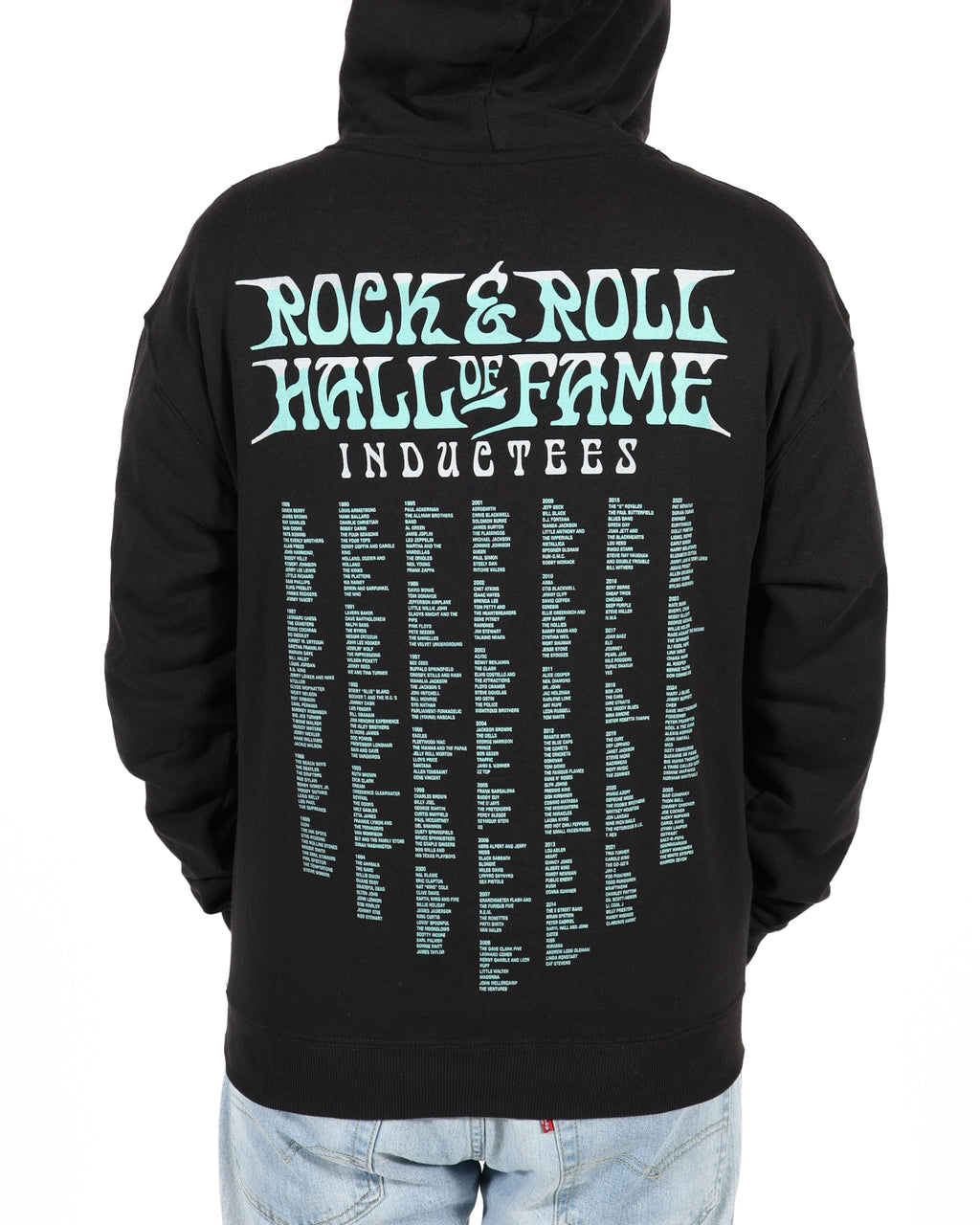 ROCK HALL 2025 - L.A. ENCYCLOPEDIA POSTER HOODIE