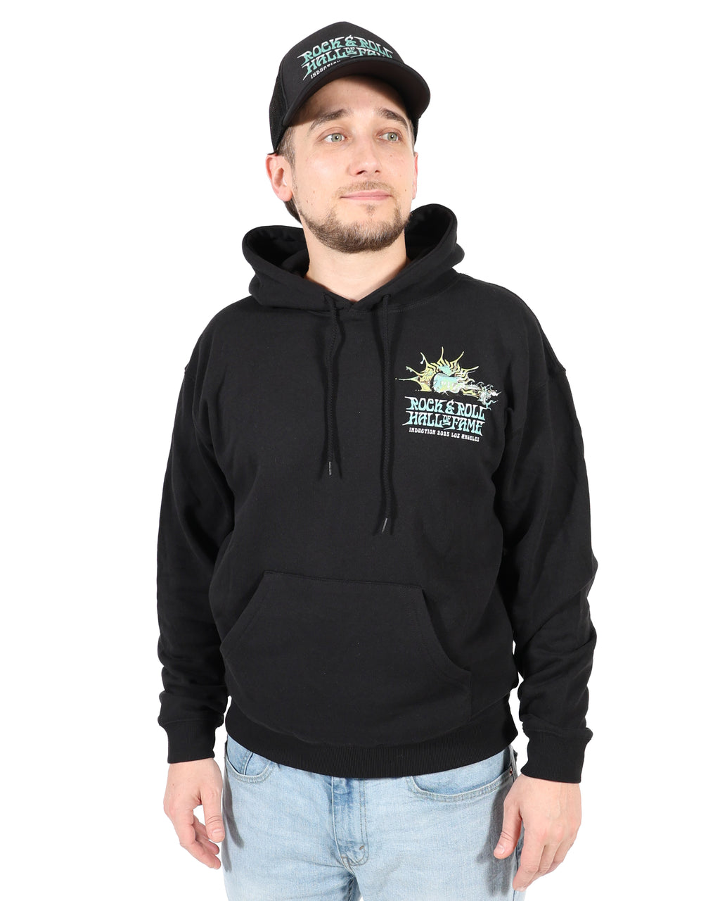 ROCK HALL 2025 - L.A. ENCYCLOPEDIA POSTER HOODIE