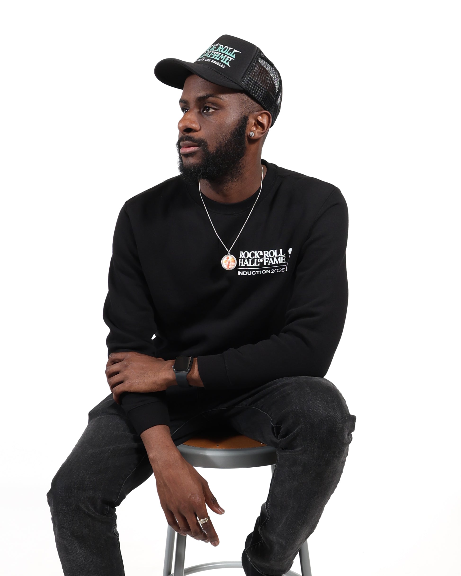 ROCK HALL 2025 - L.A. LOGO CLASS CREWNECK