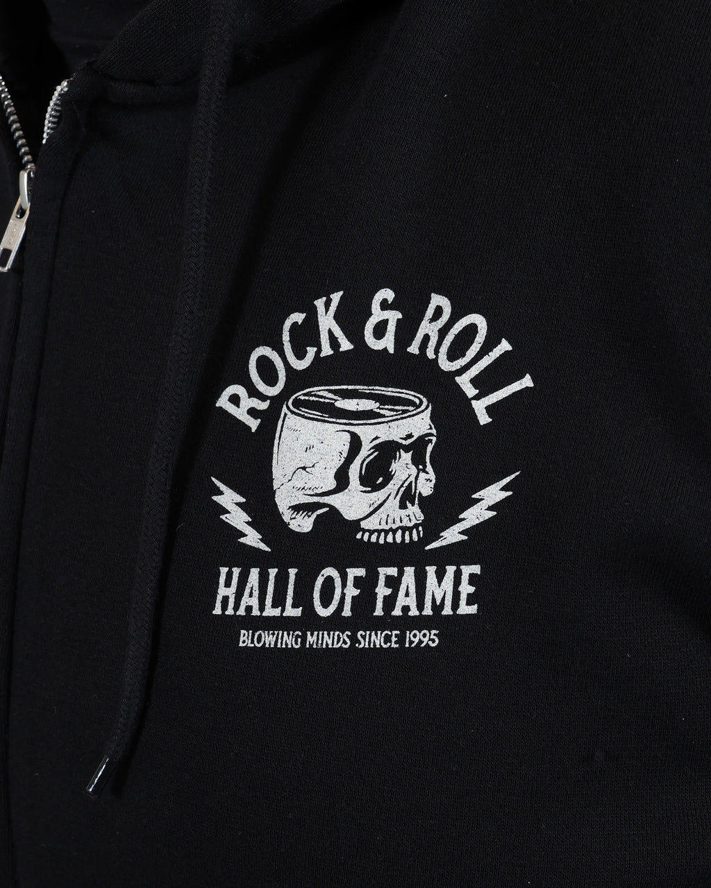 ROCK HALL BLOWING MINDS ZIP UP HOODIE