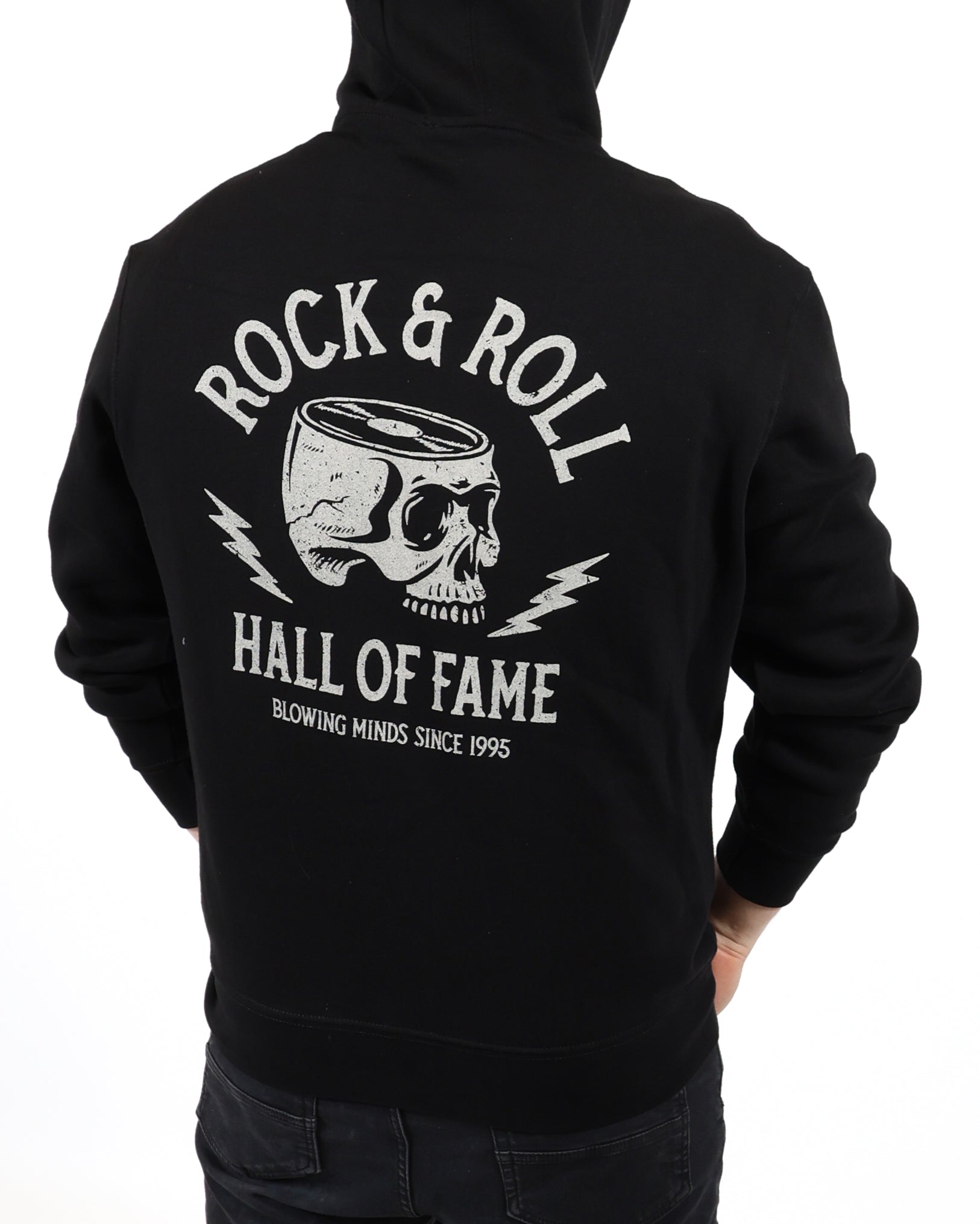 ROCK HALL BLOWING MINDS ZIP UP HOODIE