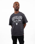 ROCK HALL CLEVELAND HERITAGE SCRIPT ONYX T-SHIRT