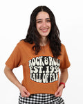 ROCK HALL BUBBLE FONT T-SHIRT
