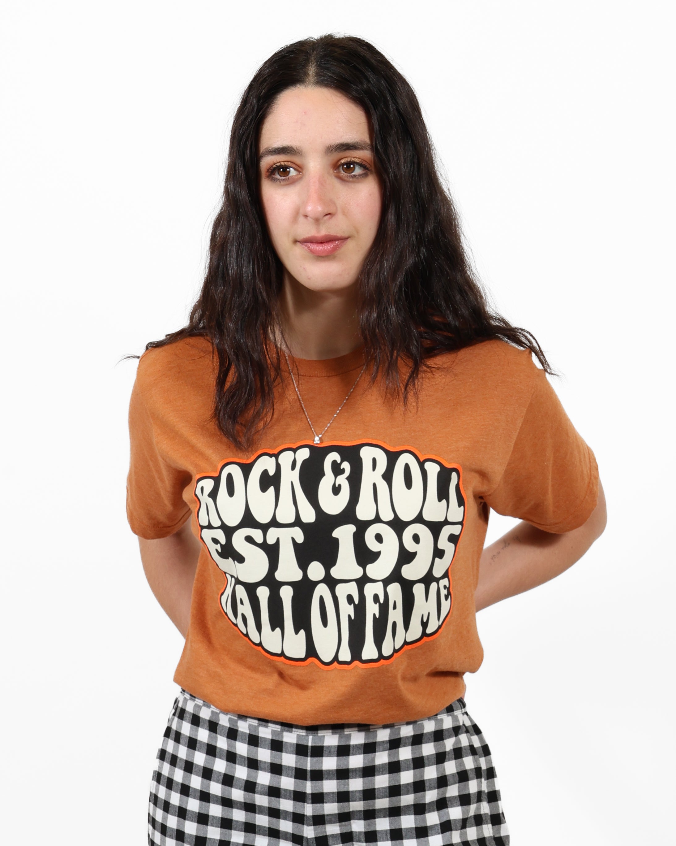 ROCK HALL BUBBLE FONT T-SHIRT