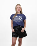 ROCK HALL RETRO RECORD FITTED HALE T-SHIRT