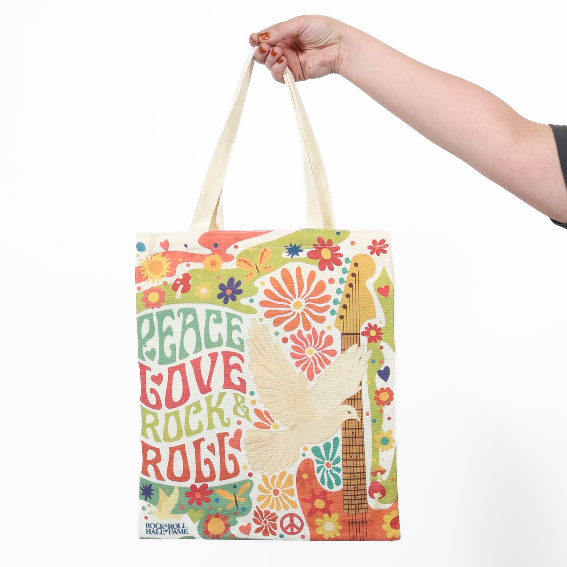 ROCK HALL PEACE DOVE CANVAS TOTE