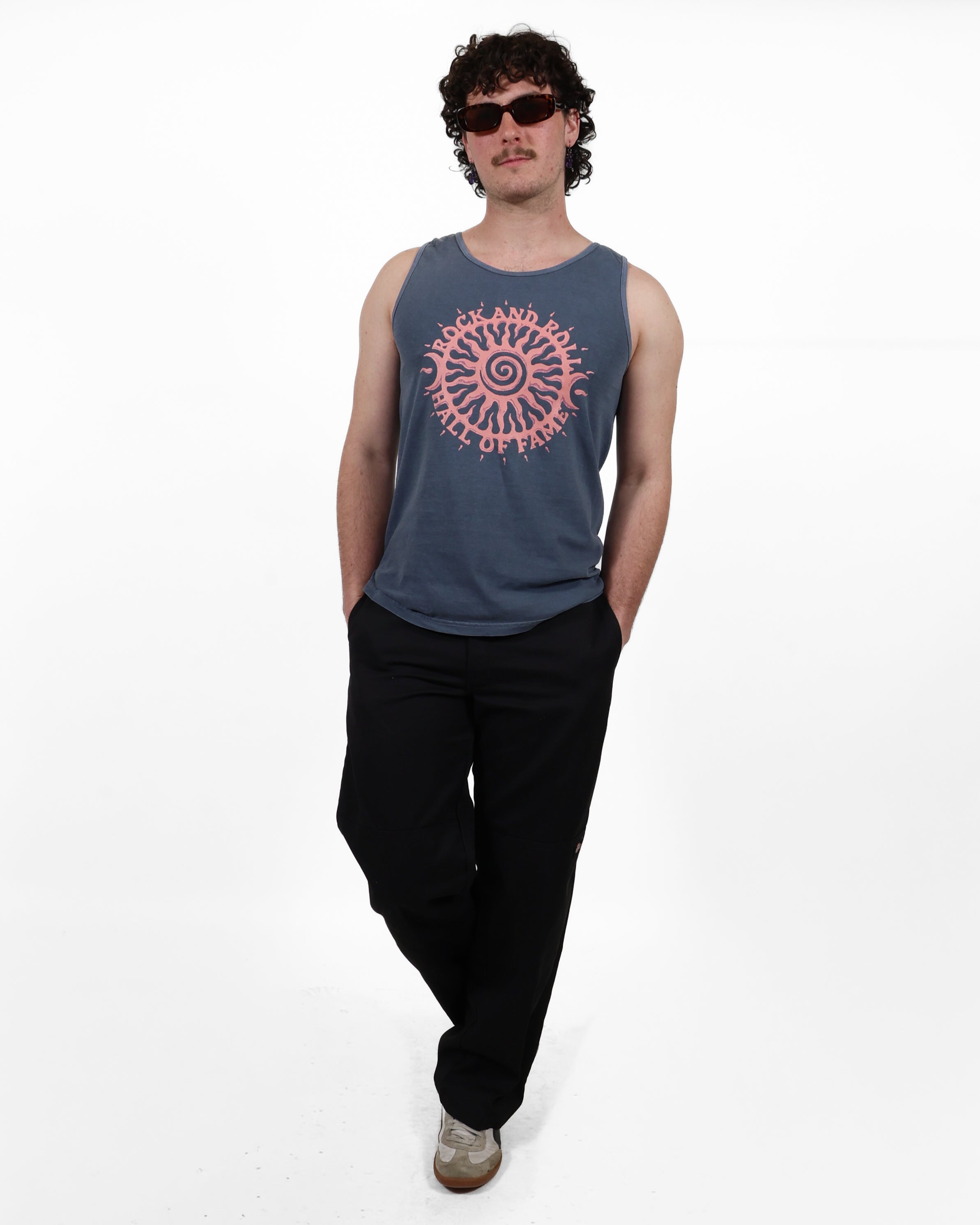 ROCK HALL TRIBAL SPIRAL UNISEX TANK