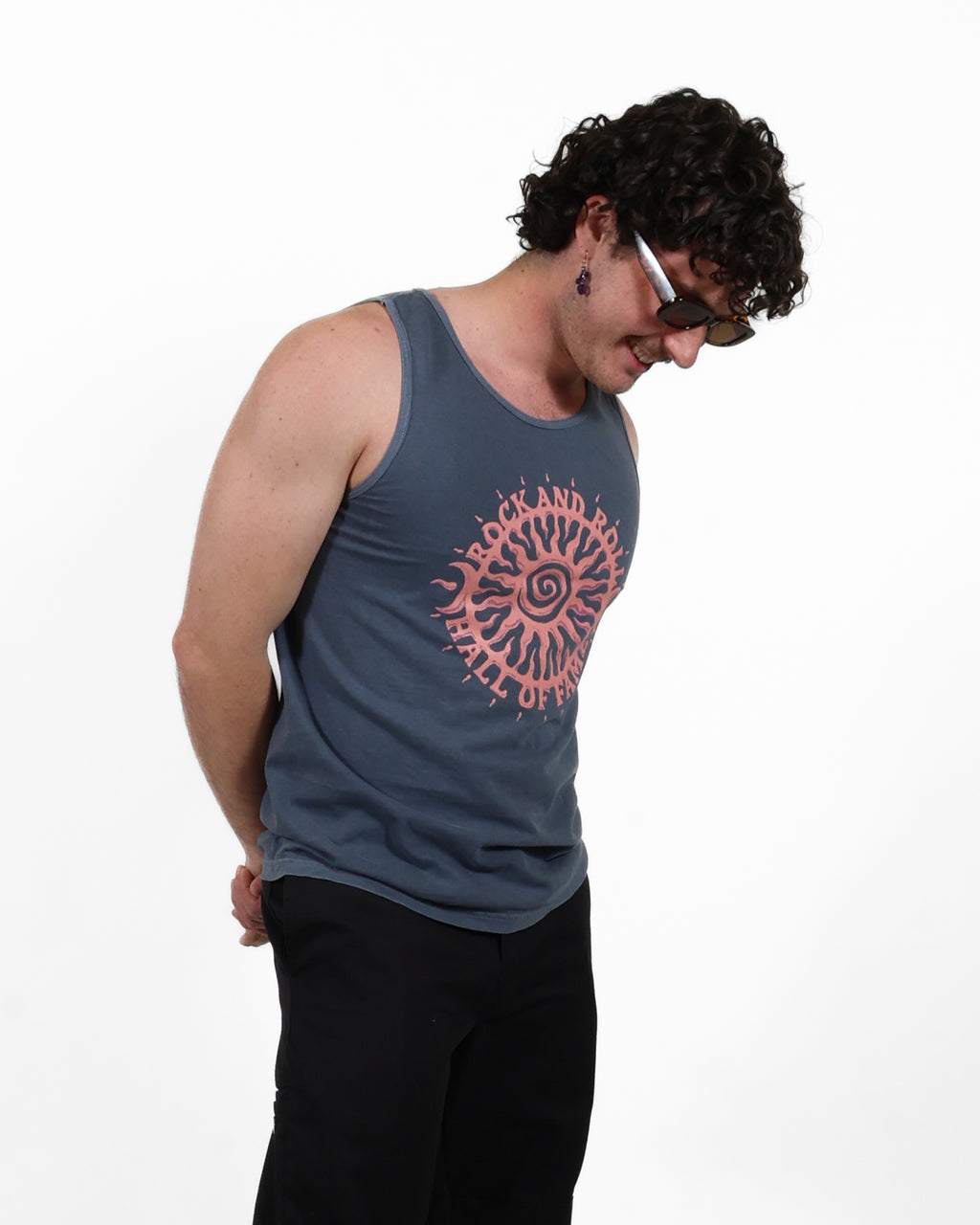 ROCK HALL TRIBAL SPIRAL UNISEX TANK