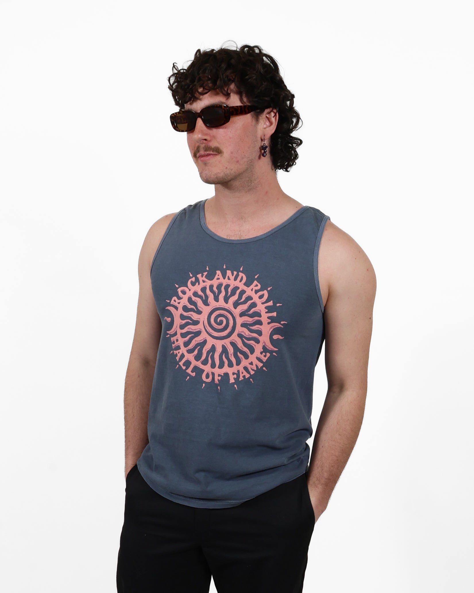 ROCK HALL TRIBAL SPIRAL UNISEX TANK