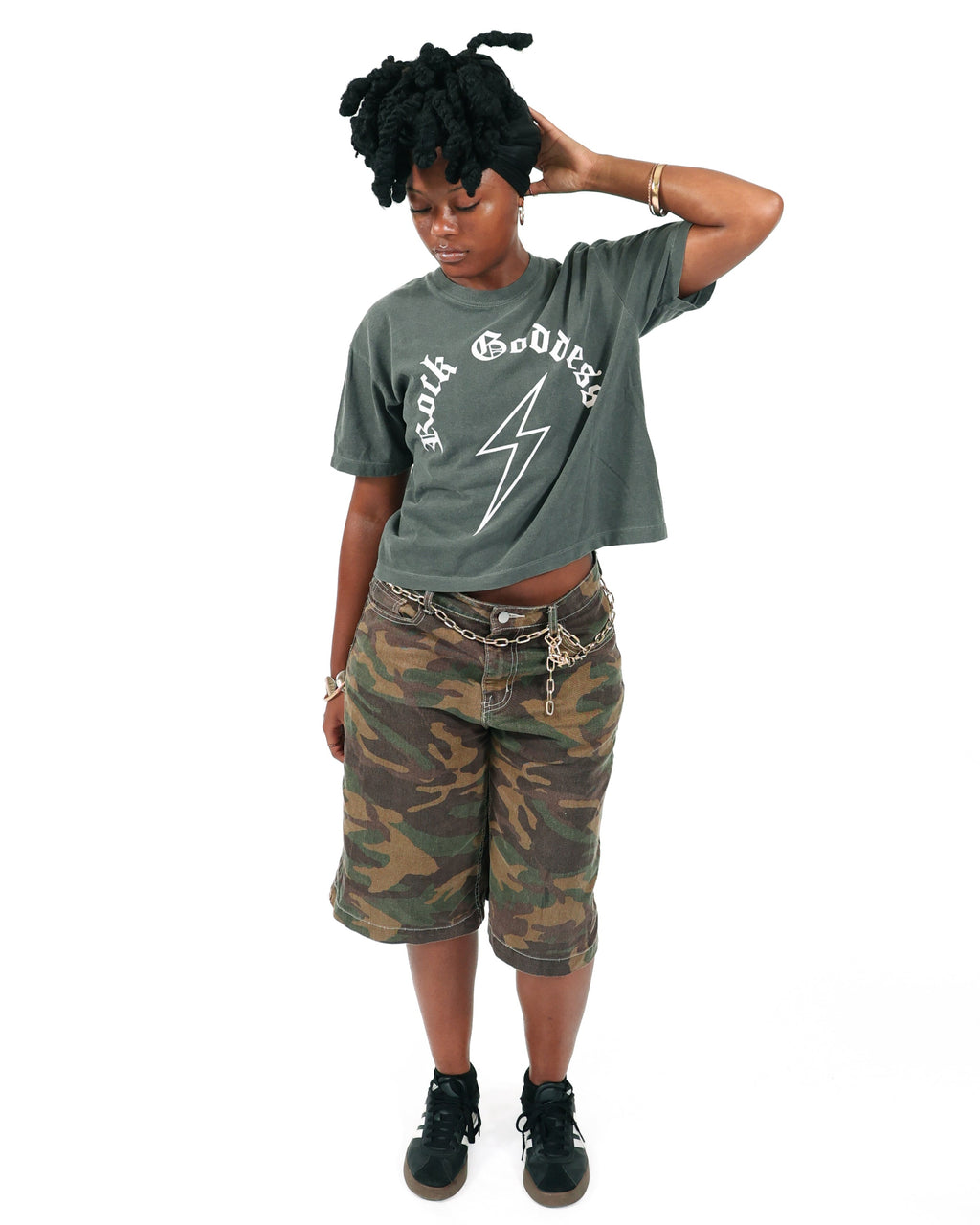File Rock WOMEN WHO ROCK™ ROCK GODDESS FITTED T-SHIRT – Rock & Roll Hall of Fame ...