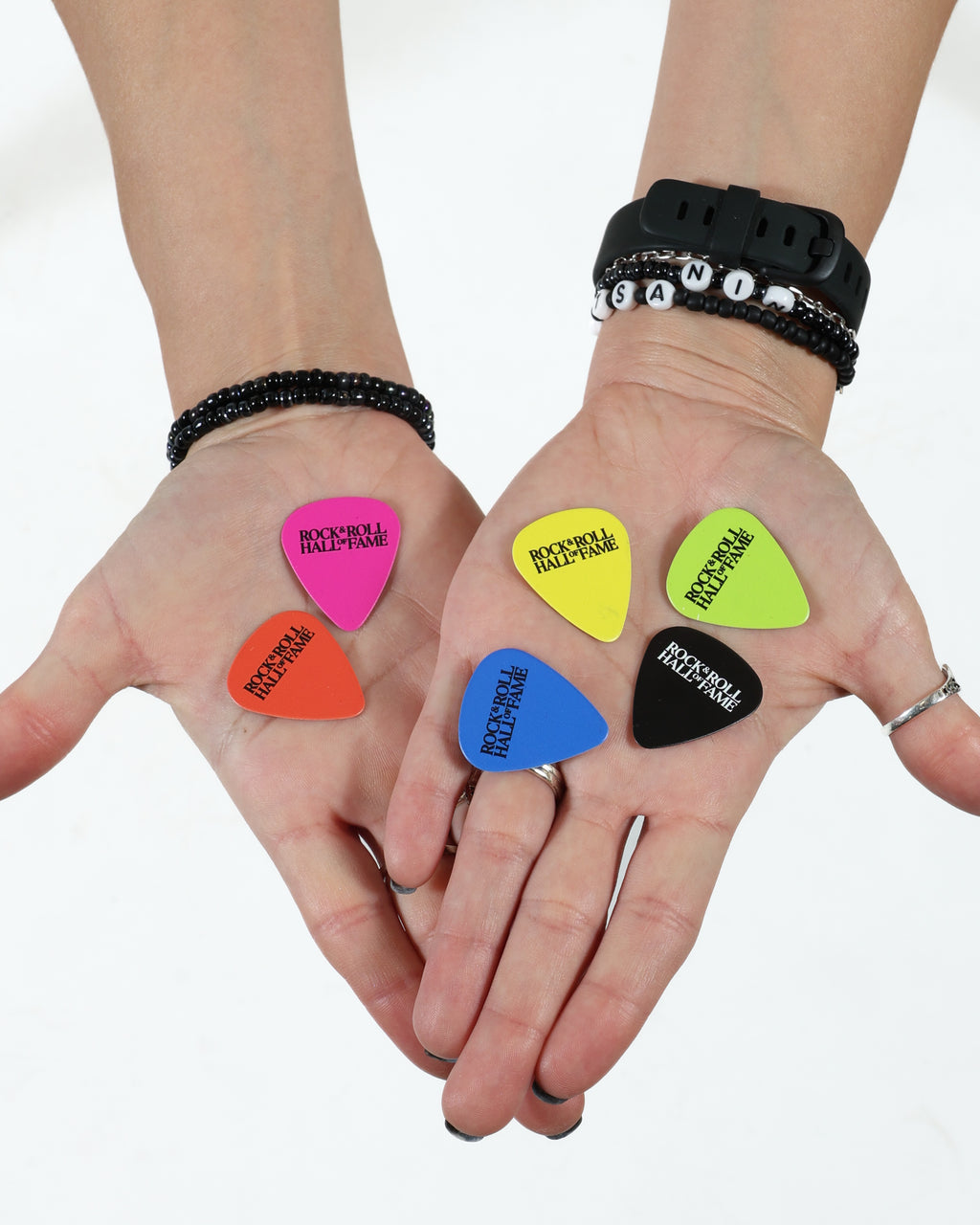 ROCK HALL 6 PACK GUITAR PICKS