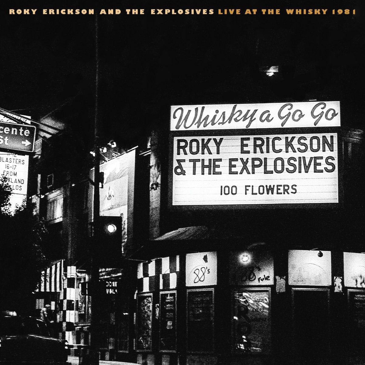 ROKY ERICKSON AND THE EXPLOSIVES - LIVE AT THE WHISKY 1981 - NEON GREEN COLOR - VINYL LP