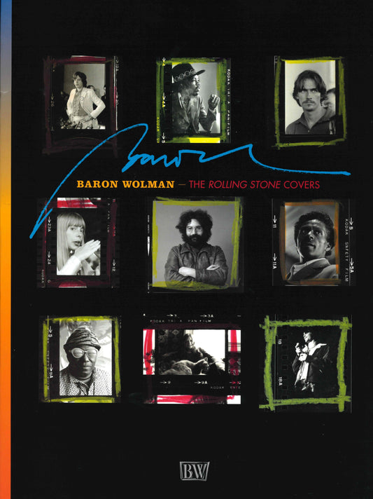 BARON WOLMAN - THE ROLLING STONE COVERS - PAPERBACK BOOK
