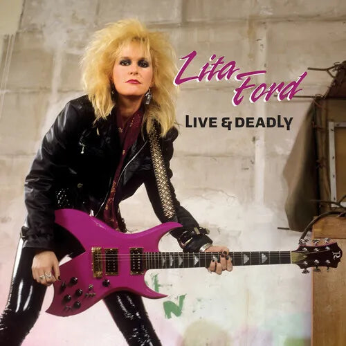 LITA FORD - LIVE & DEADLY - PURPLE COLOR - VINYL LP