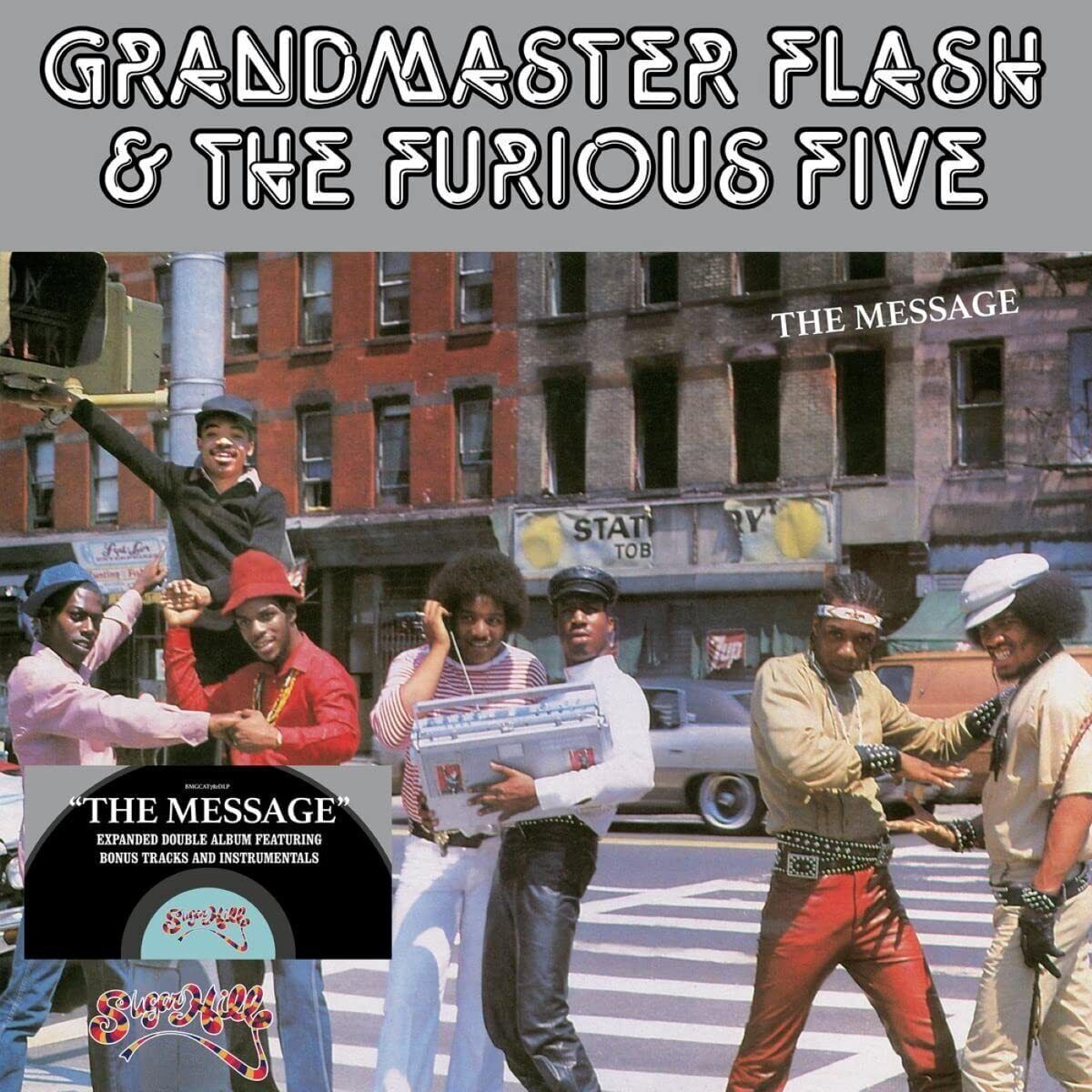 GRANDMASTER FLASH &amp; THE FURIOUS FIVE - EL MENSAJE - AMPLIADO - 2-LP - LP DE VINILO