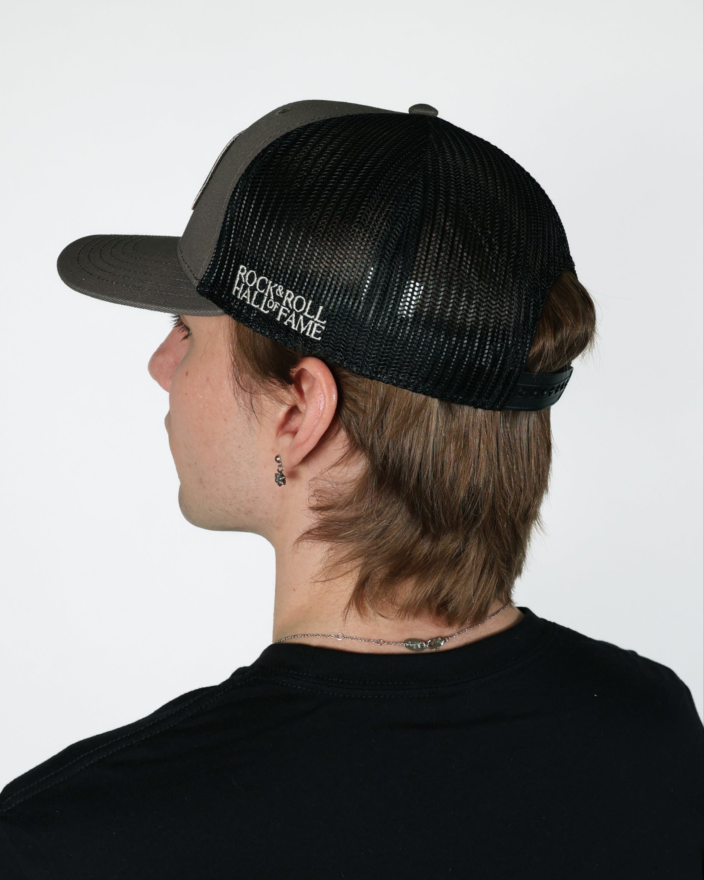 ROCK HALL SUPPORT LIVE MUSIC SCRIPT TRUCKER HAT