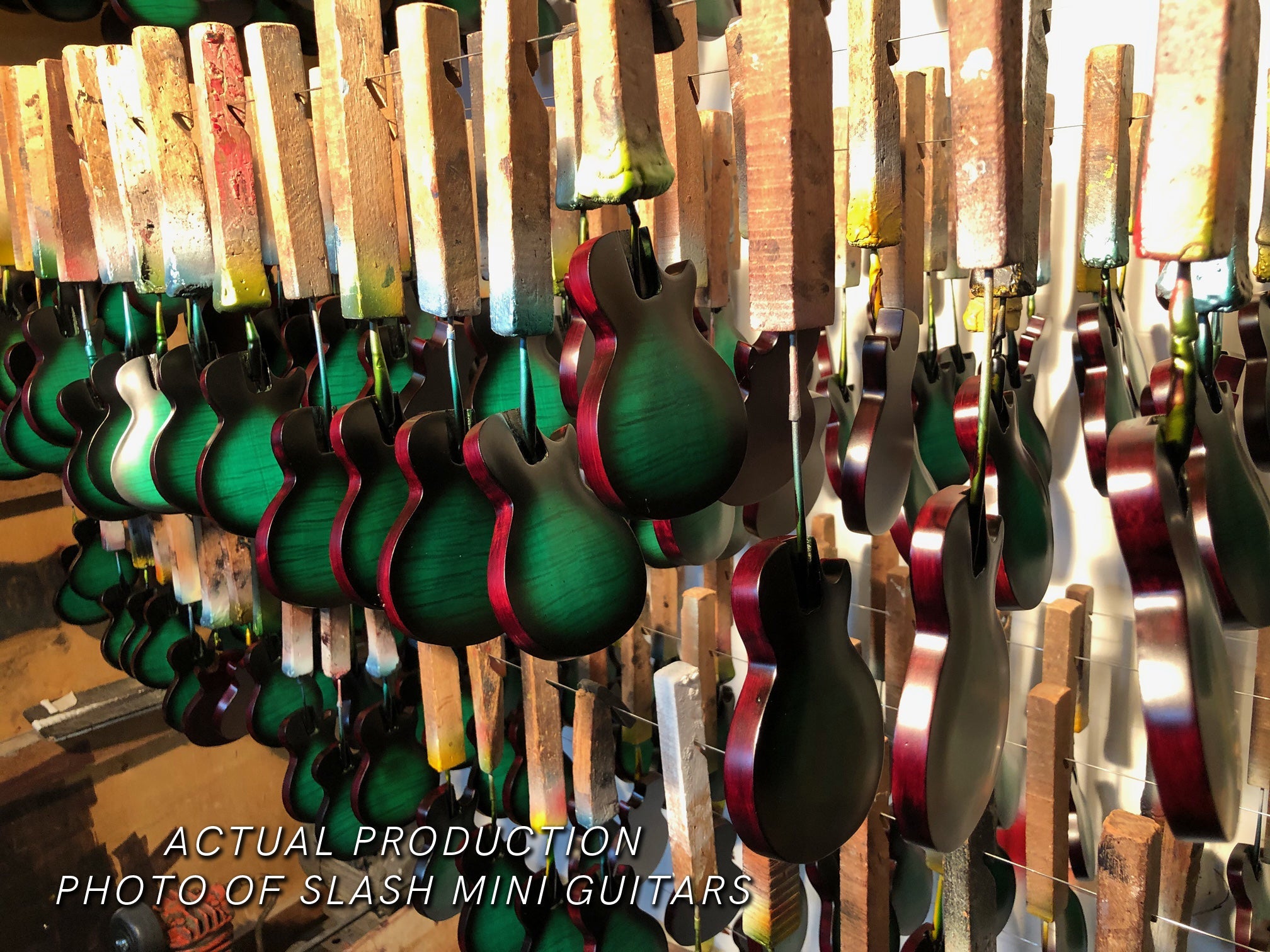 SLASH - GIBSON LES PAUL STANDARD ANACONDA - MINI GUITARRA