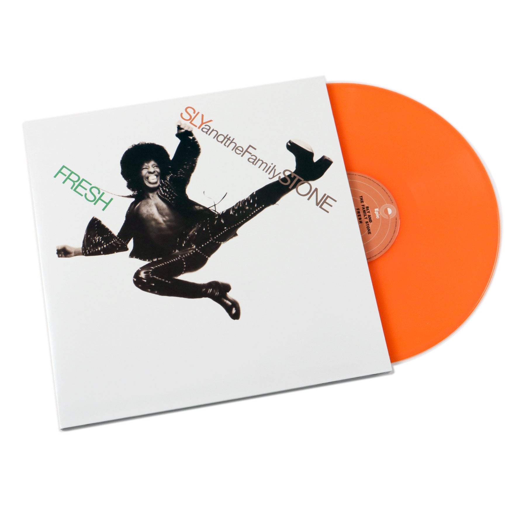 SLY &amp; THE FAMILY STONE - FRESH - EDICIÓN 50 ANIVERSARIO - COLOR NARANJA - LP VINILO