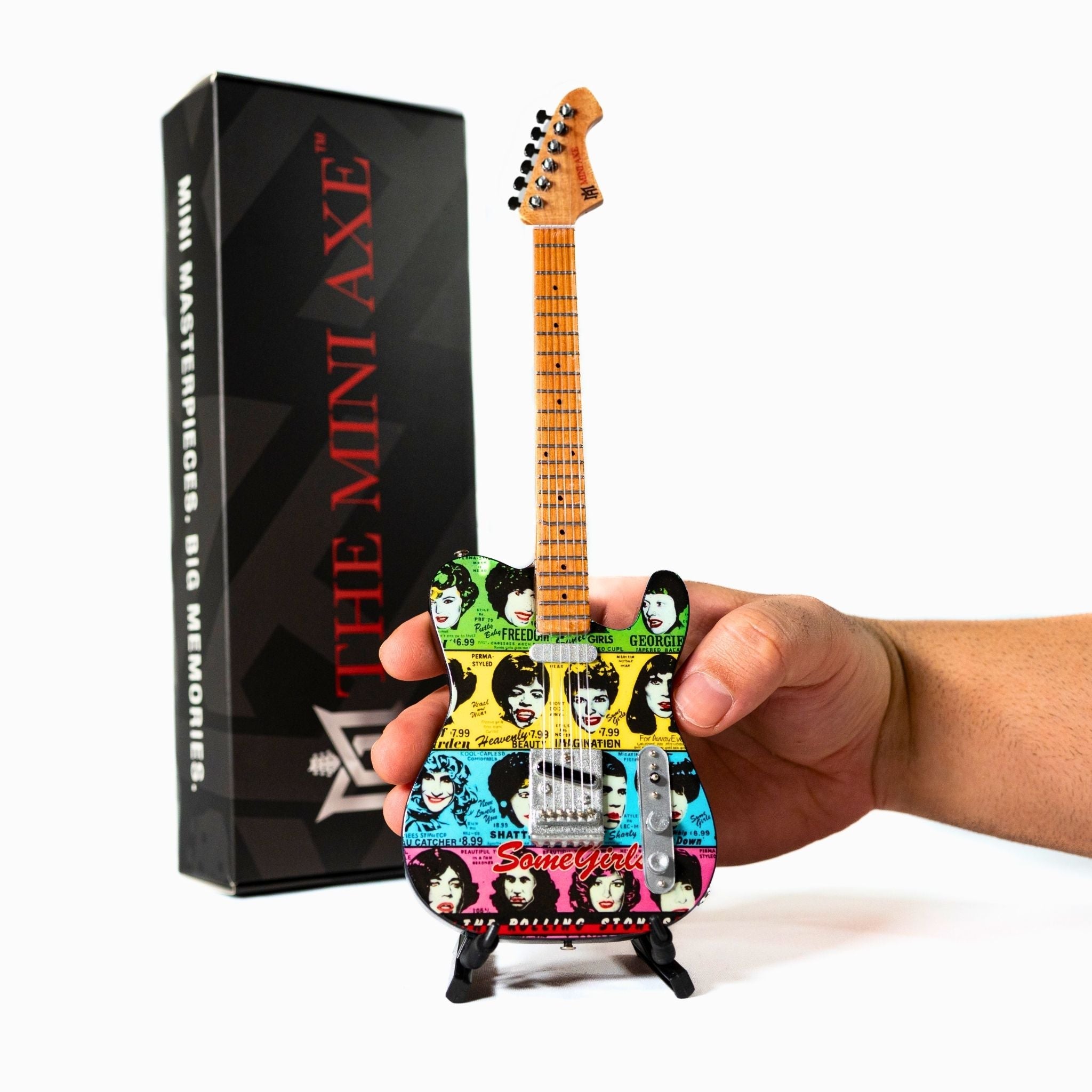 THE ROLLING STONE - SOME GIRLS - MINI GUITAR