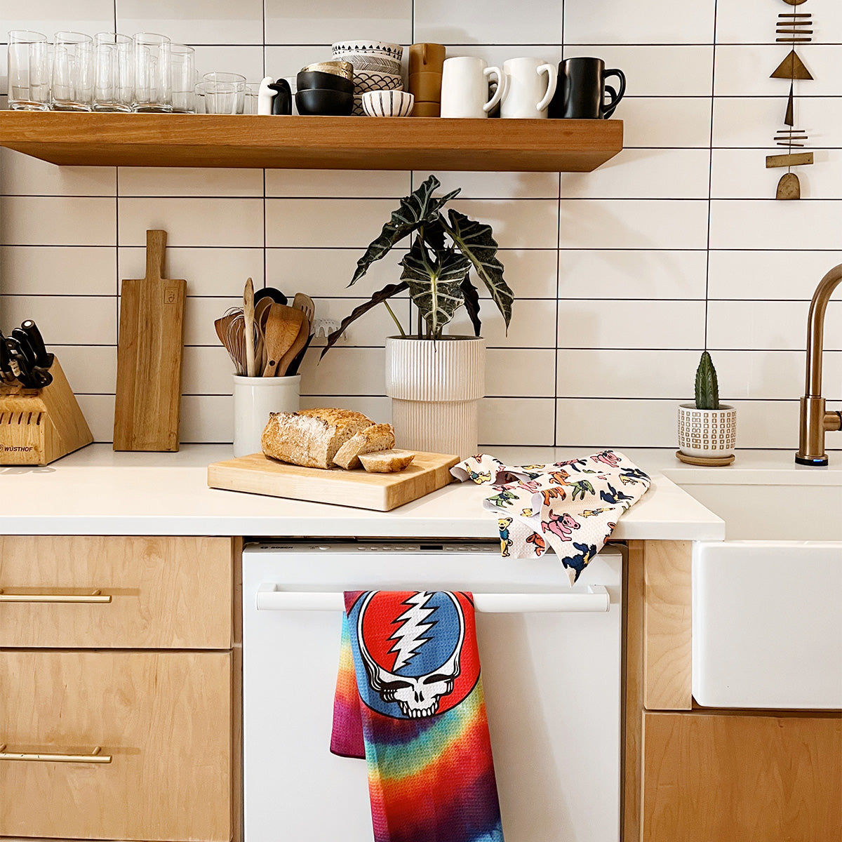 GRATEFUL DEAD x SLOWTIDE - RISE UP QUICK DRY KITCHEN TOWEL