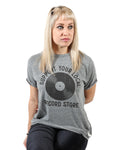 ROCK HALL SUPPORT YOUR LOCAL RECORD STORE GRAPHIC T-SHIRT