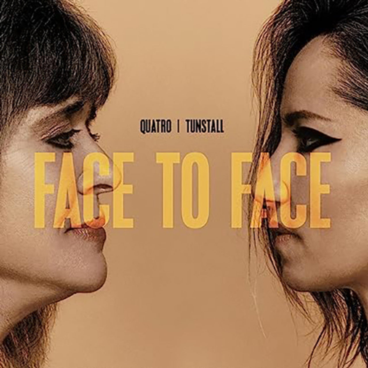 QUATRO / TUNSTALL - FACE TO FACE - VINYL LP